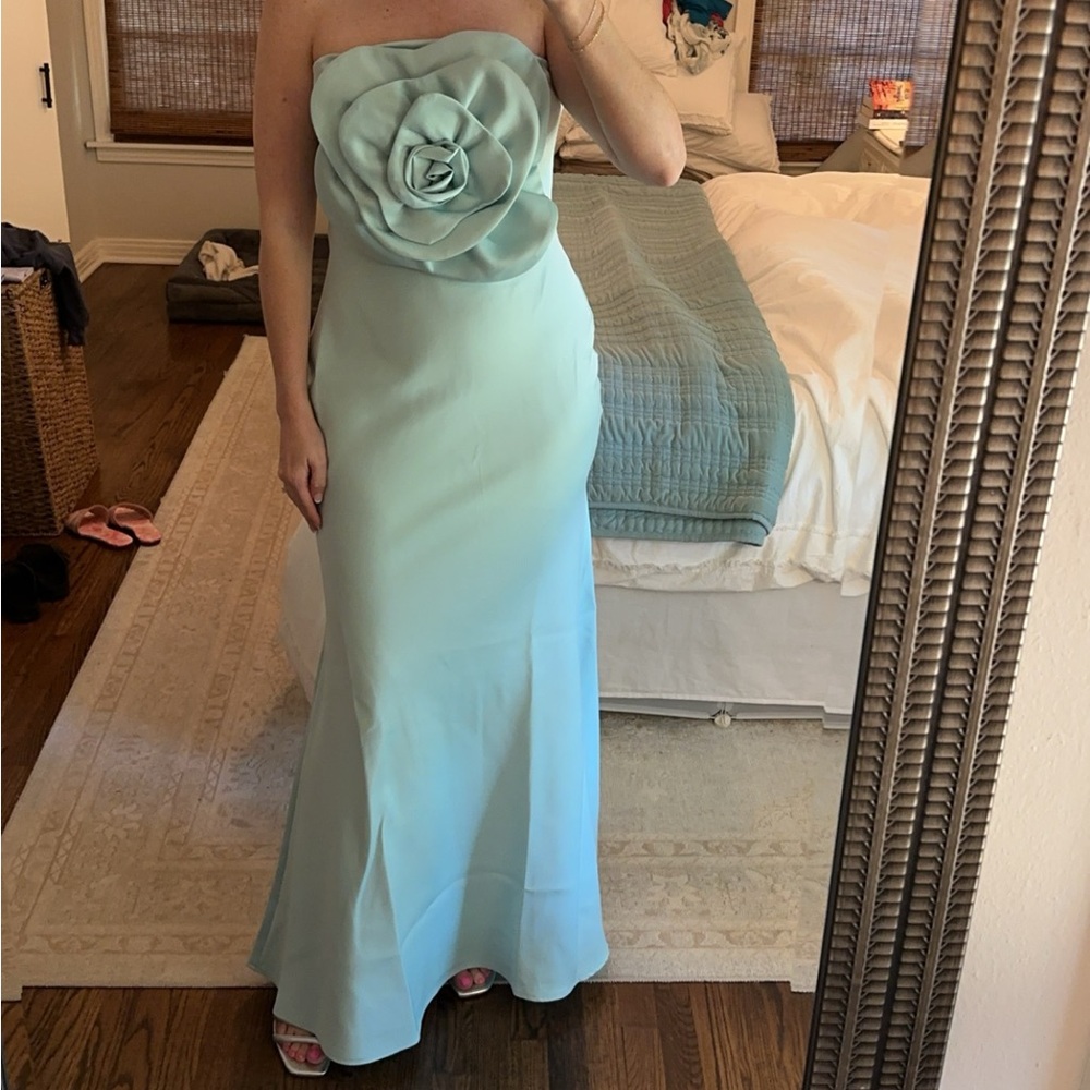 INC mint rose dress